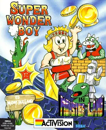 Super Wonderboy in Monsterland box cover front